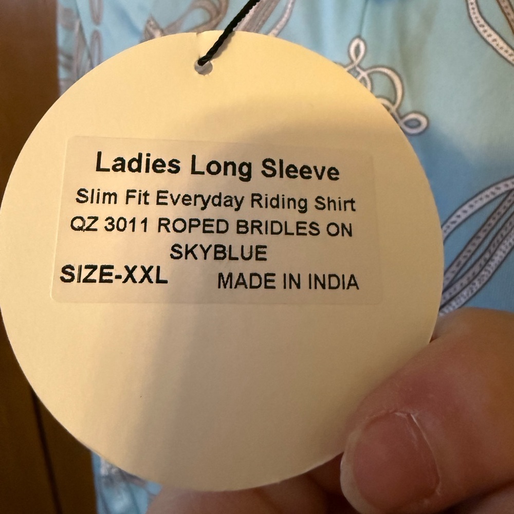 BNWT Espoir ladies equestrian riding shirt - Picture 3 of 5